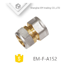 EM-F-A152 nickel plated brass Aluminum plastic pipe fitting